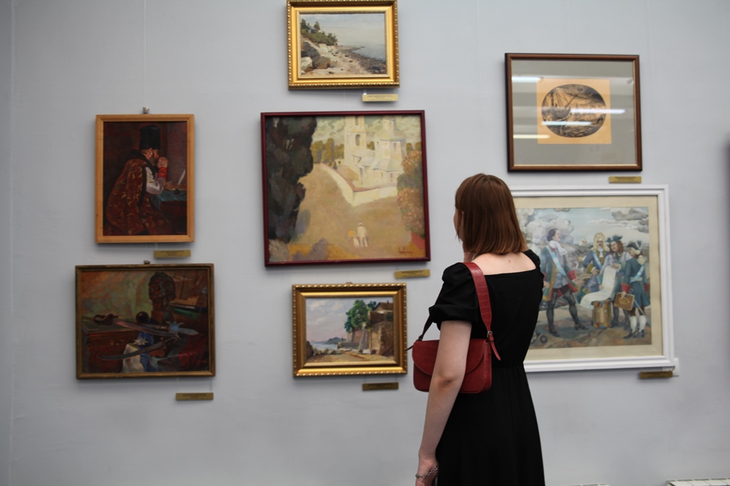 Открытие выставки «Петр Великий и его эпоха в работах художников»