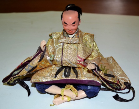 Кукла "Самурай" в традиционной национальной одежде.