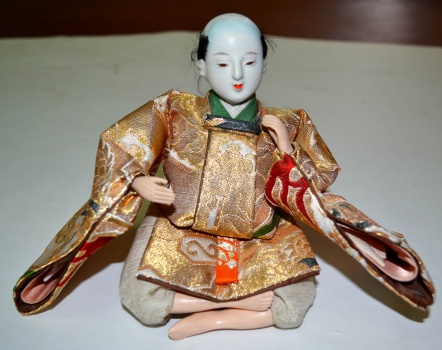 Кукла "Самурай" в традиционной национальной одежде.