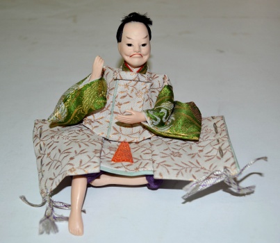 Кукла "Самурай" в традиционной национальной одежде.