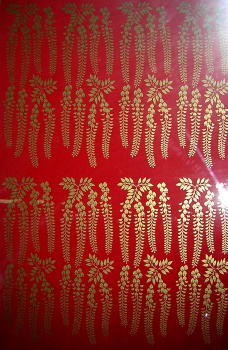 Графический лист "Цветущий рай" (тиёгами).