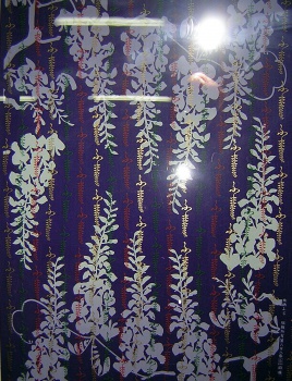 Графический лист "Цветущий рай" (тиёгами).
