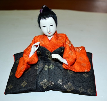 Кукла "Самурай" в традиционной национальной одежде.