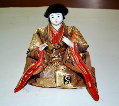 Кукла "Самурай" в традиционной национальной одежде.