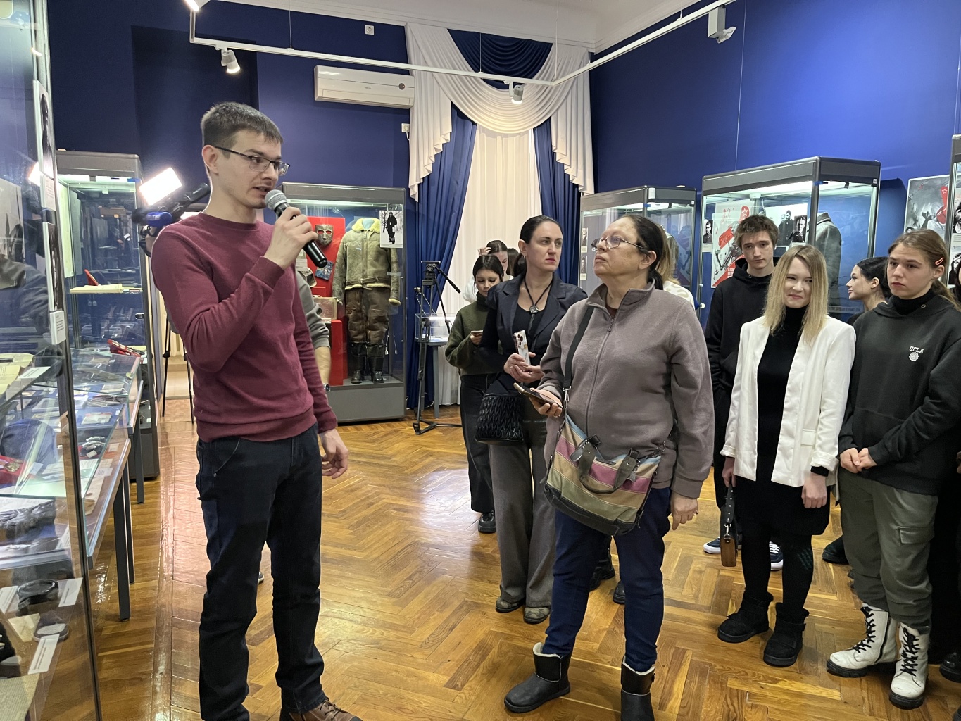 Открытие выставки «В небе Сталинграда»