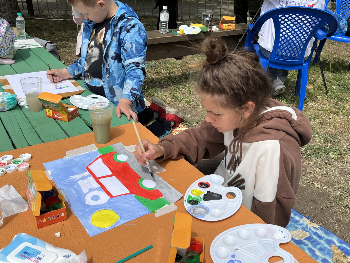 Фестиваль детского пленэрного рисунка «Ласточкино гнездышко»