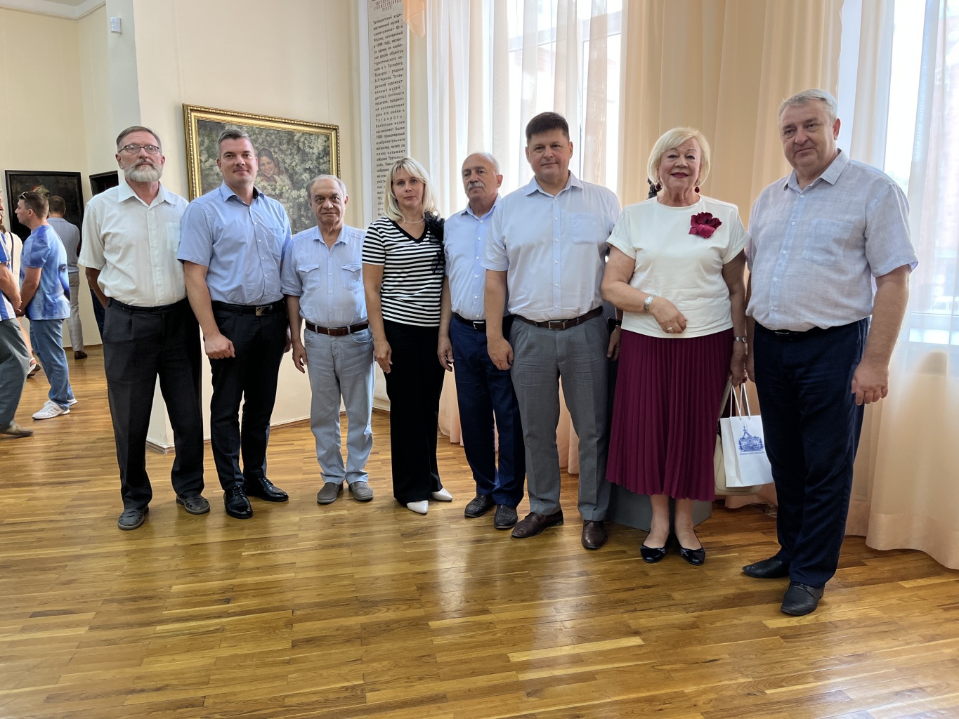 Открытие выставки «Искусство. Классика. Жизнь. Образ Родины в изобразительном искусстве XIX-XX вв.»