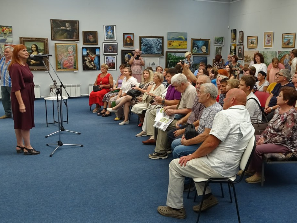 Открытие выставки азовских художников «АЗовАРТ» Открытие выставки азовских художников «АЗовАРТ»