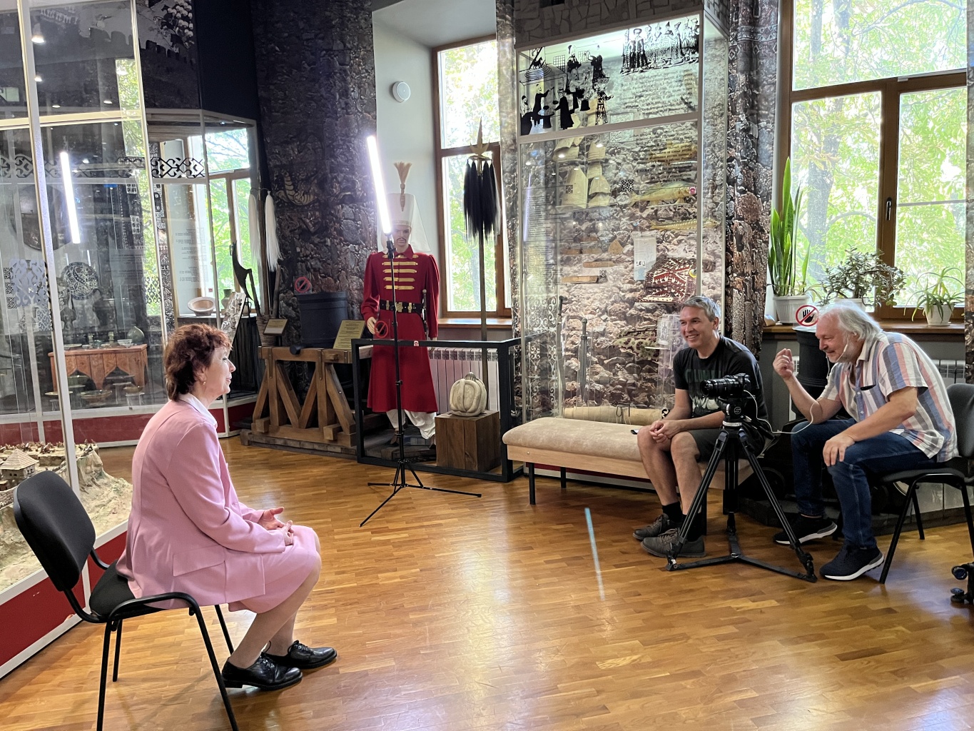 На объектах музея прошли съёмки кинопроекта «На страже родных рубежей»