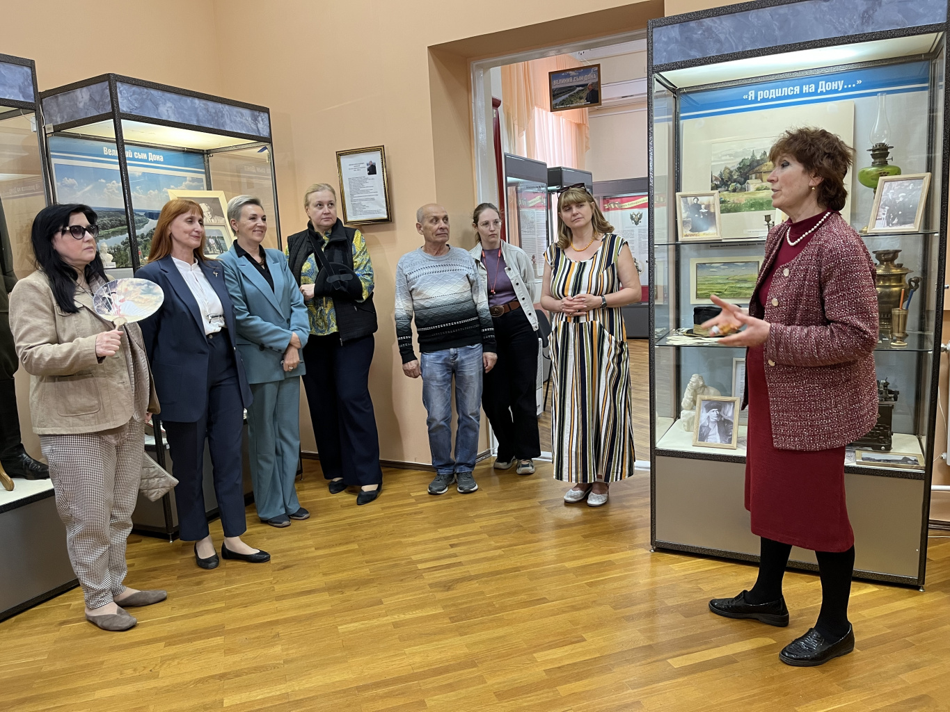 Открытие выставки «Великий сын Дона» Открытие выставки «Великий сын Дона»