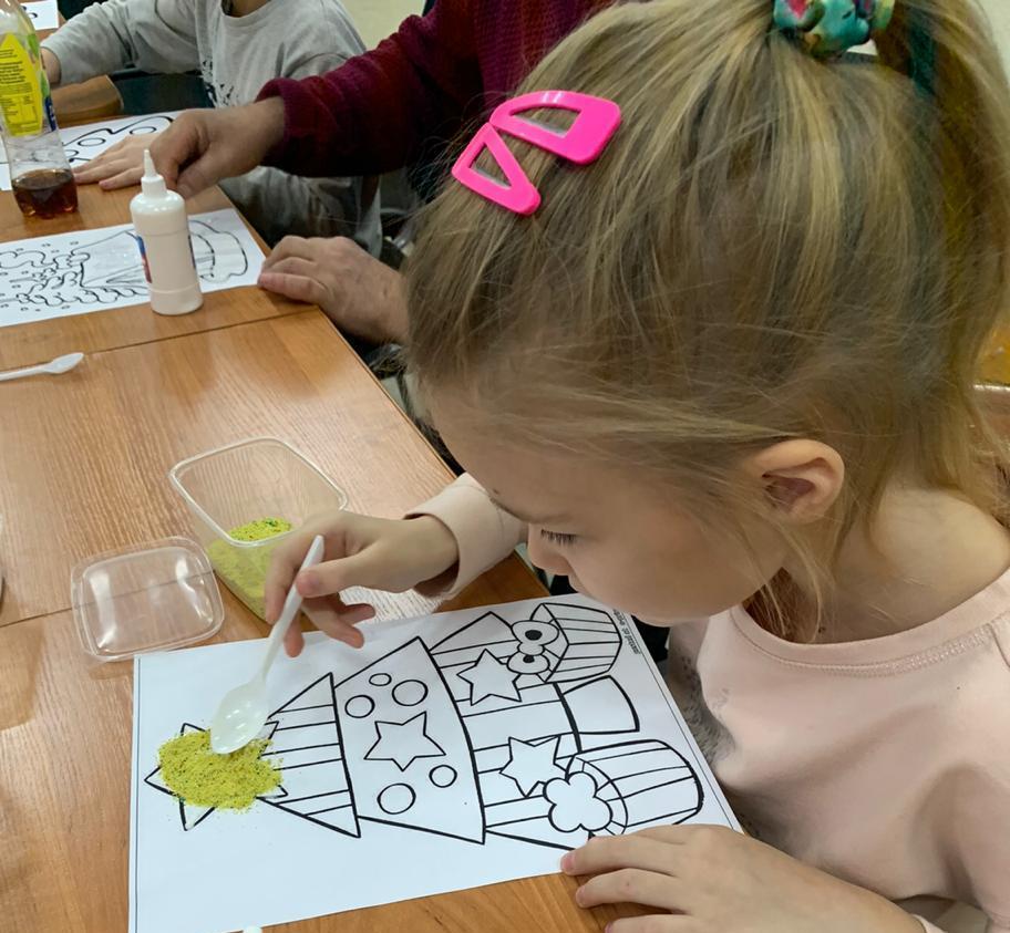 Мастер-класс «Волшебный песок»