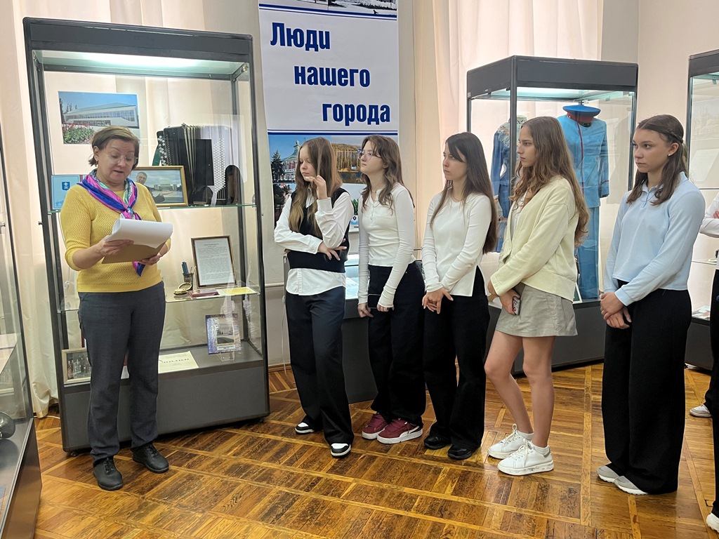 В музее прошёл лекторий, посвящённый почётным гражданам города Азова