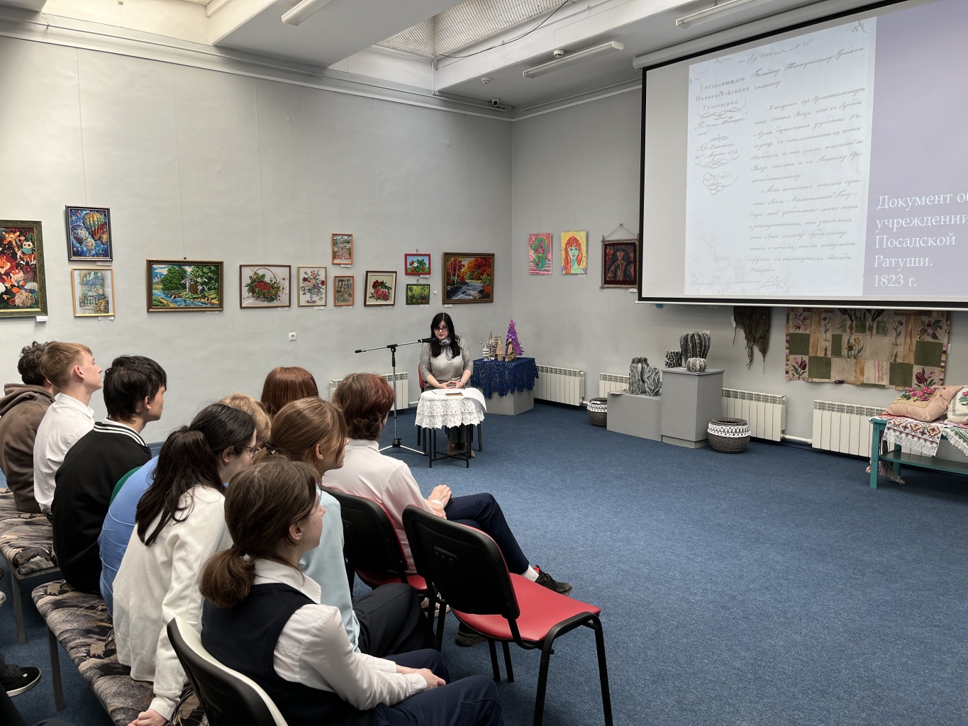 Лекция об азовских благотворителях