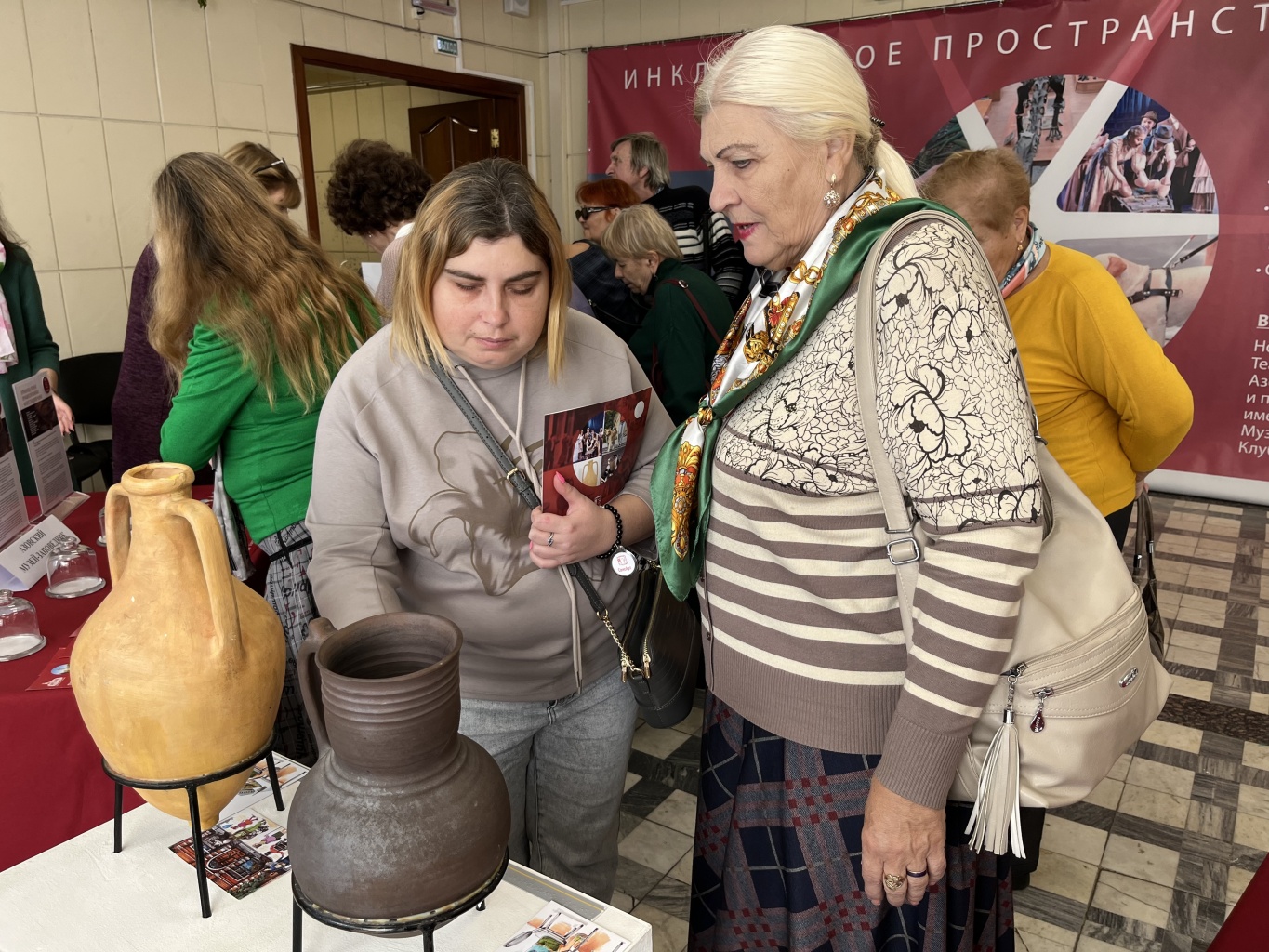 Участие музея в работе мультикультурного инклюзивного пространства «СенсАрт»