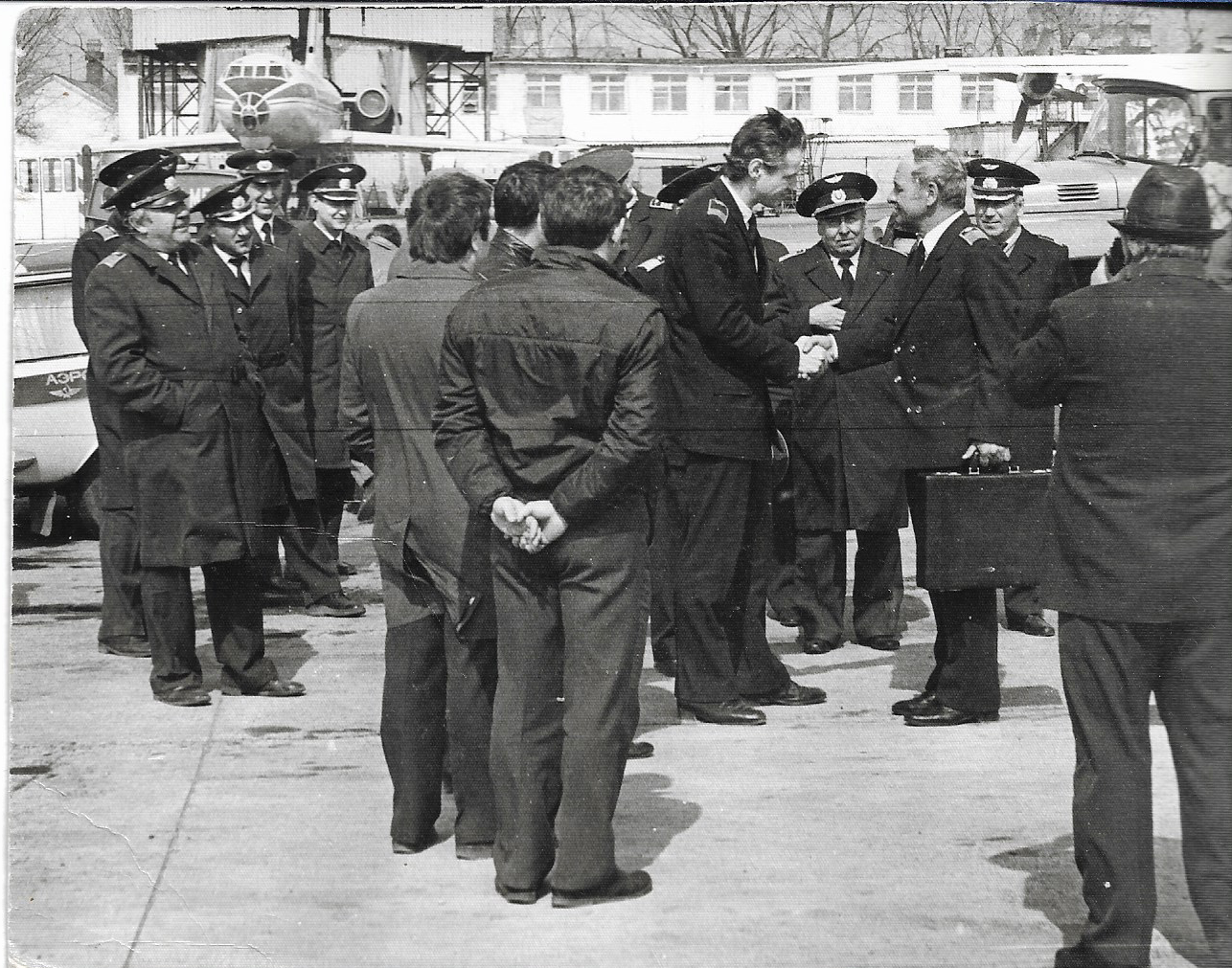 Лебеденко А.Л. - завершение летной деятельности Лебеденко А.Л. - завершение летной деятельности