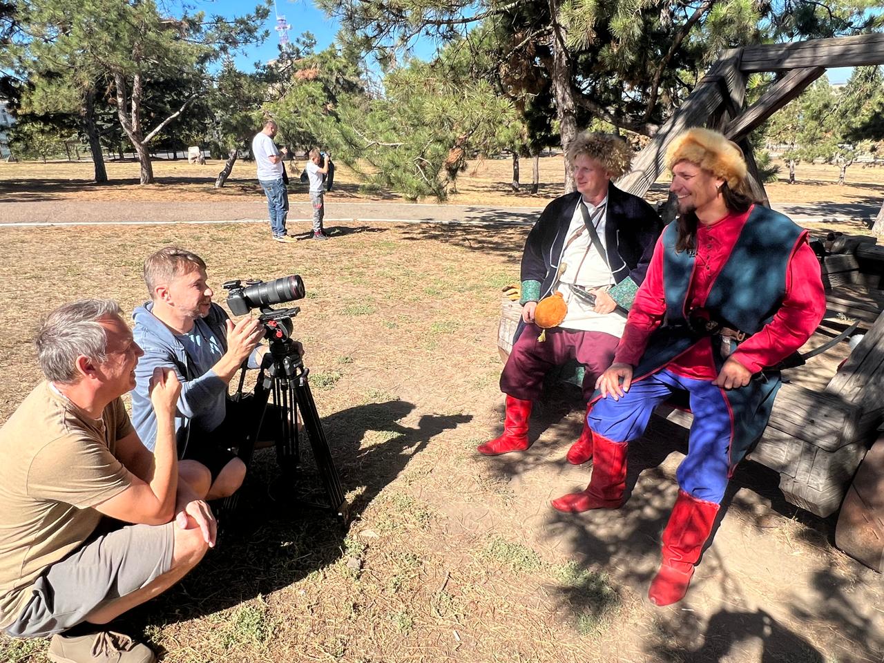 На объектах музея прошли съёмки кинопроекта «На страже родных рубежей»
