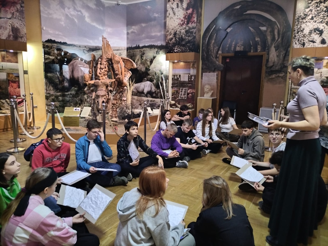 Программа «Охота в первобытном обществе»