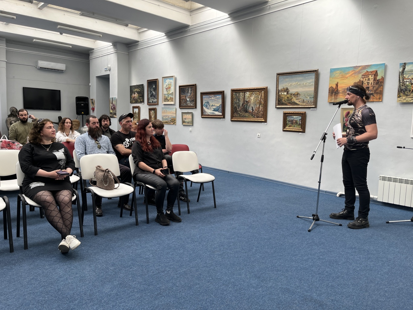 Музыкально-познавательное мероприятие «Рокеры-художники»