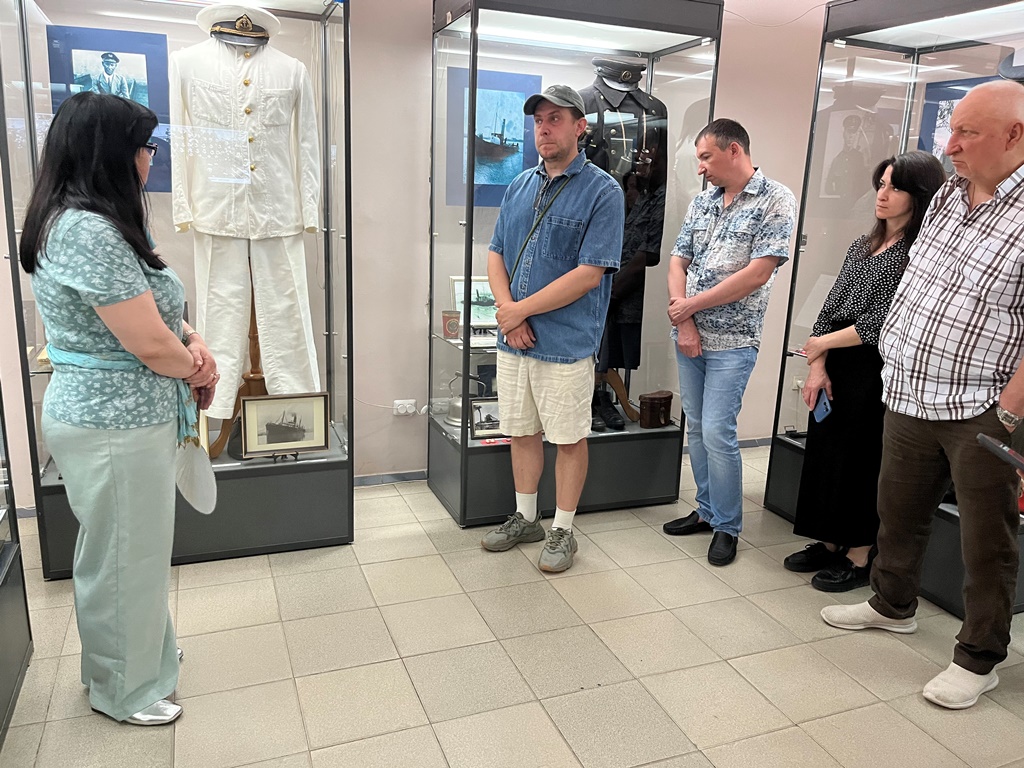 Открытие выставки «Капитан из Азова» Открытие выставки «Капитан из Азова»