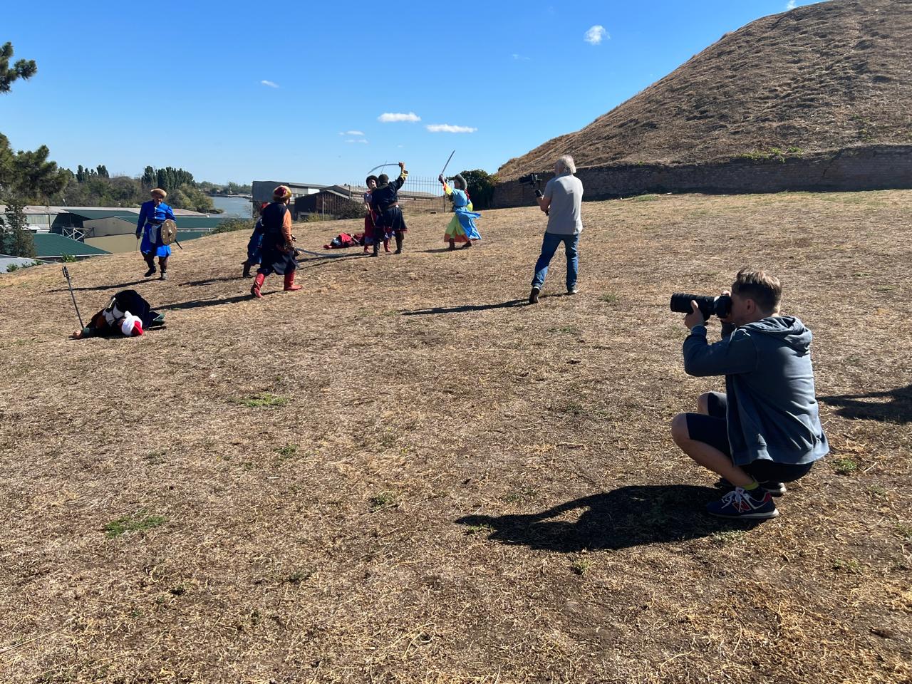 На объектах музея прошли съёмки кинопроекта «На страже родных рубежей»