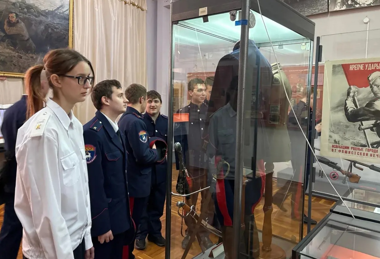 В музее прошло мероприятие «Казаки в Париже в 1814 году»