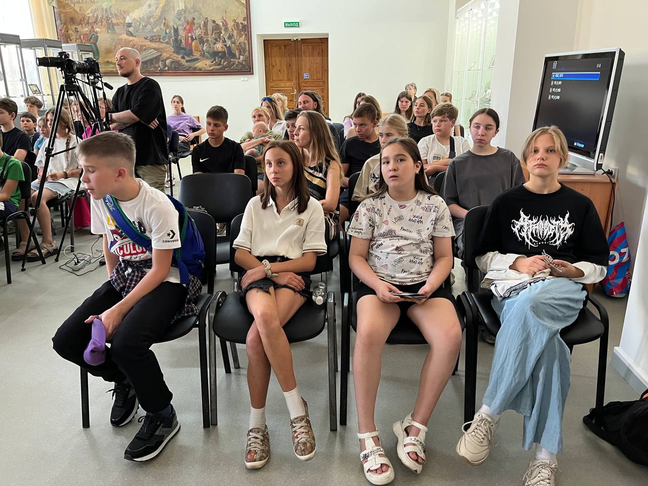 После летнего перерыва в музее возобновил работу лекторий После летнего перерыва в музее возобновил работу лекторий