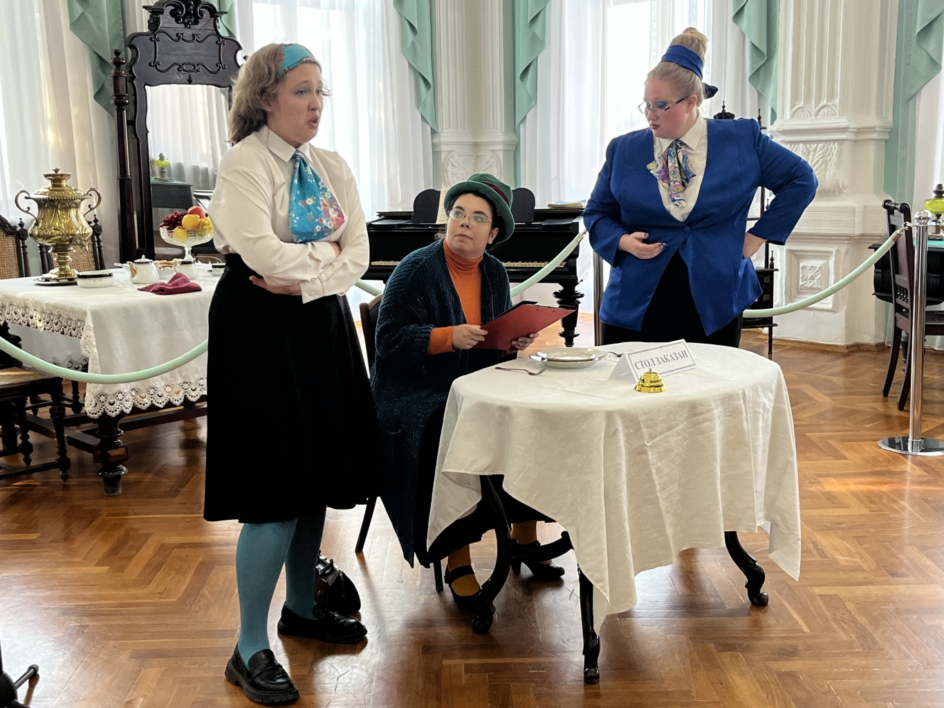 В музее прошла вечерняя театрализованная программа «Нервы» В музее прошла вечерняя театрализованная программа «Нервы»