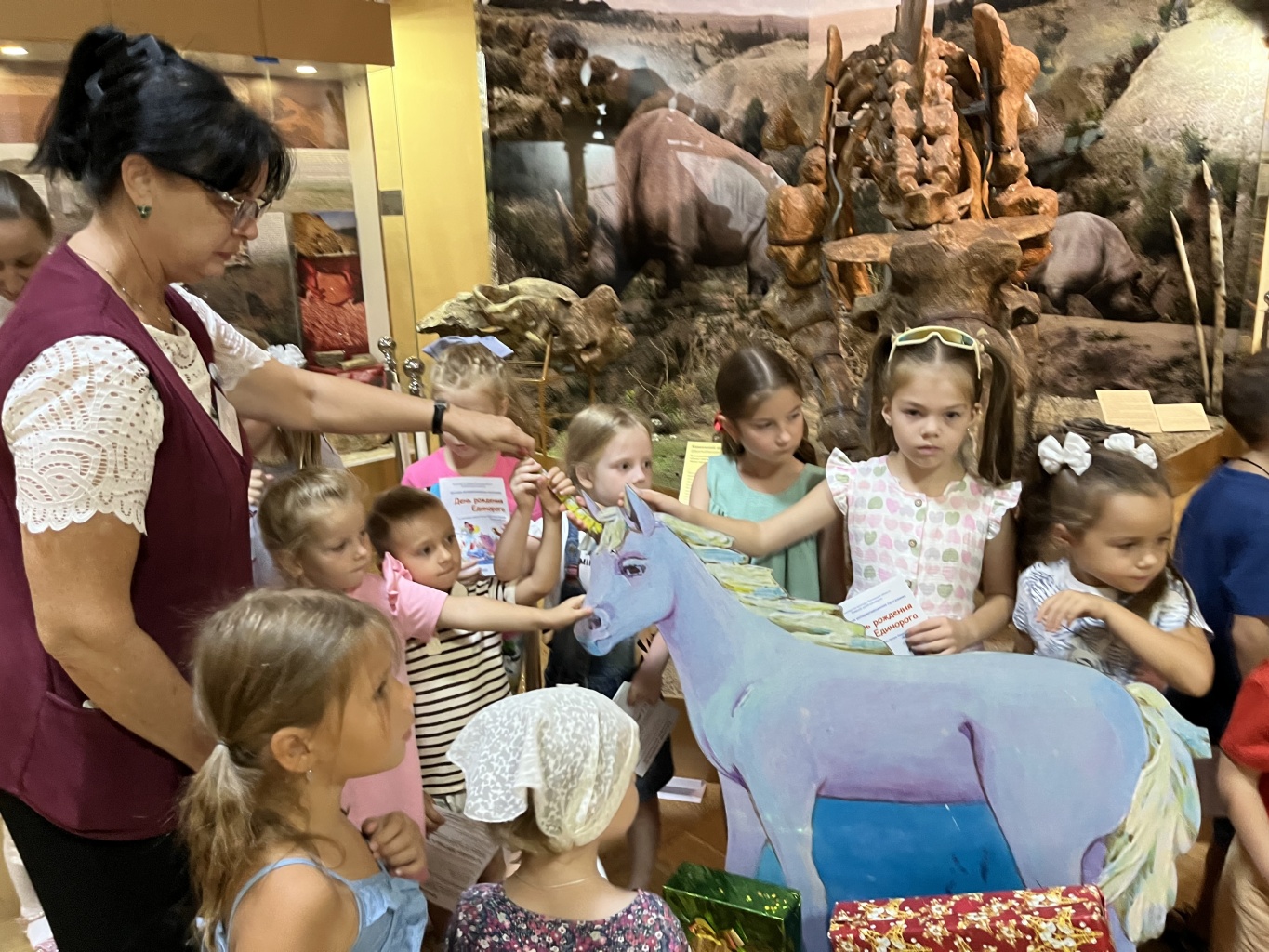 В музее отметили 14-й День рождения Единорога В музее отметили 14-й День рождения Единорога