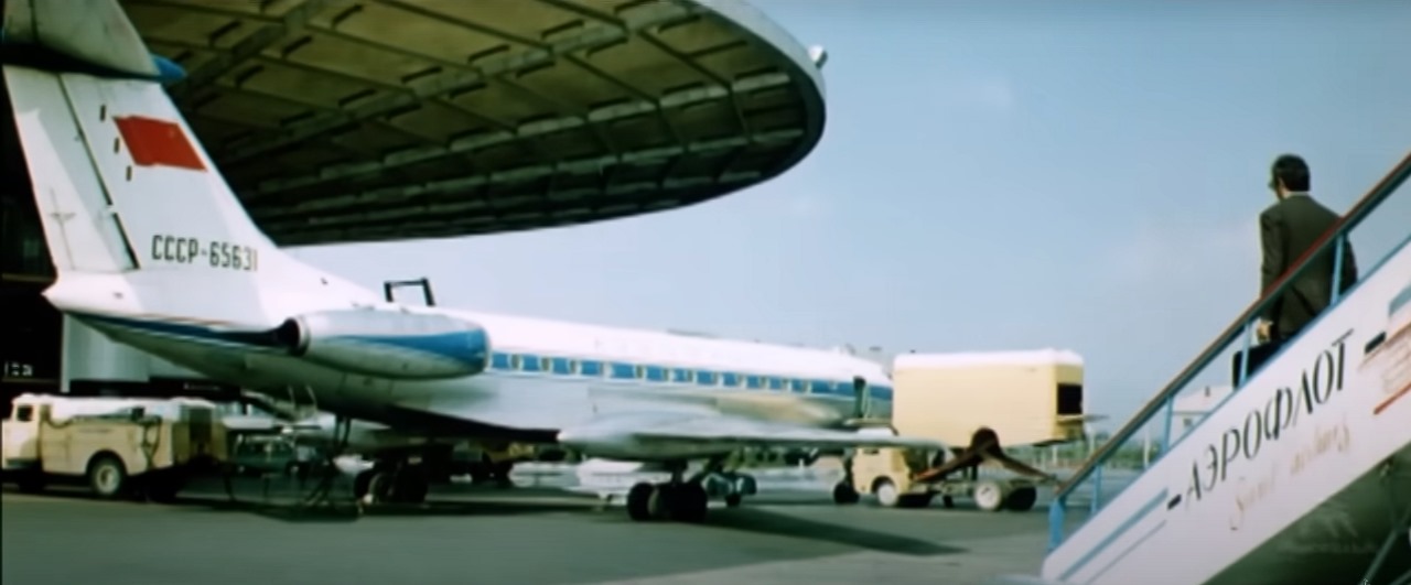 Самолет 65631, фильм Песни моря 1970 Самолет 65631, фильм Песни моря 1970