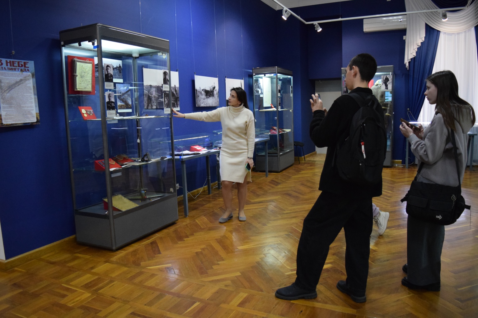 В преддверии памятной даты в музее прошли уроки мужества