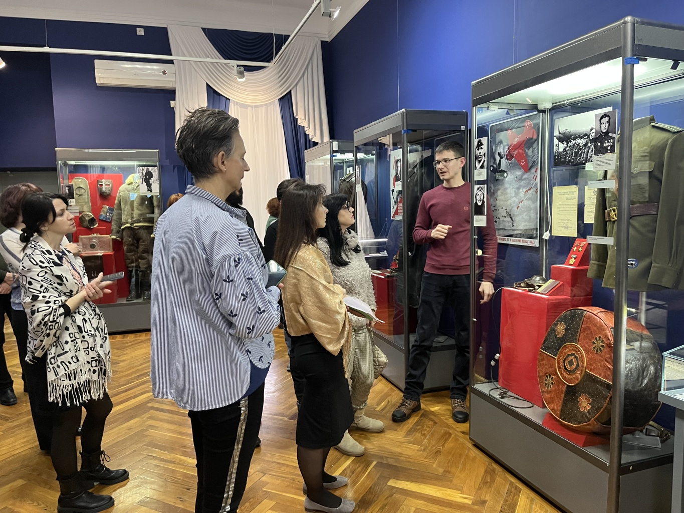 Открытие выставки «В небе Сталинграда»