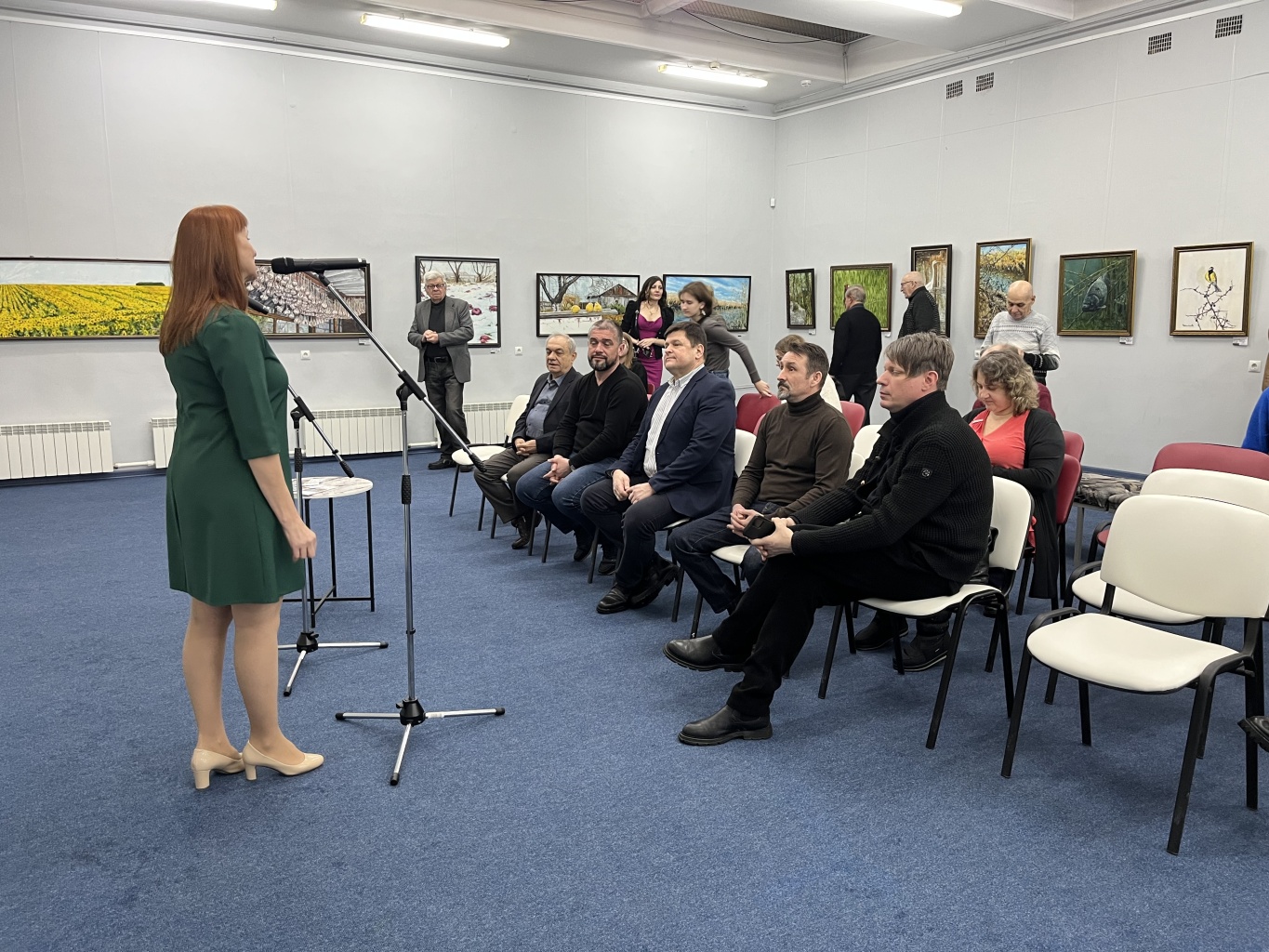 Открытие выставки азовских художников «Там где я живу»