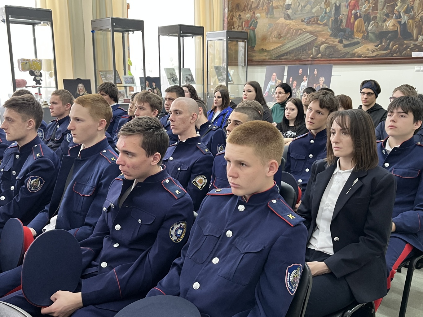 В музее прошло мероприятие «Казаки в Париже в 1814 году»