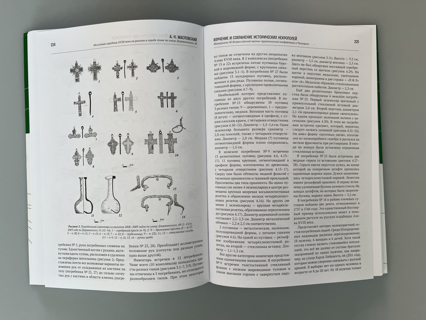 Статьи сотрудников музея опубликованы в сборнике «Изучение и сохранение исторических некрополей»