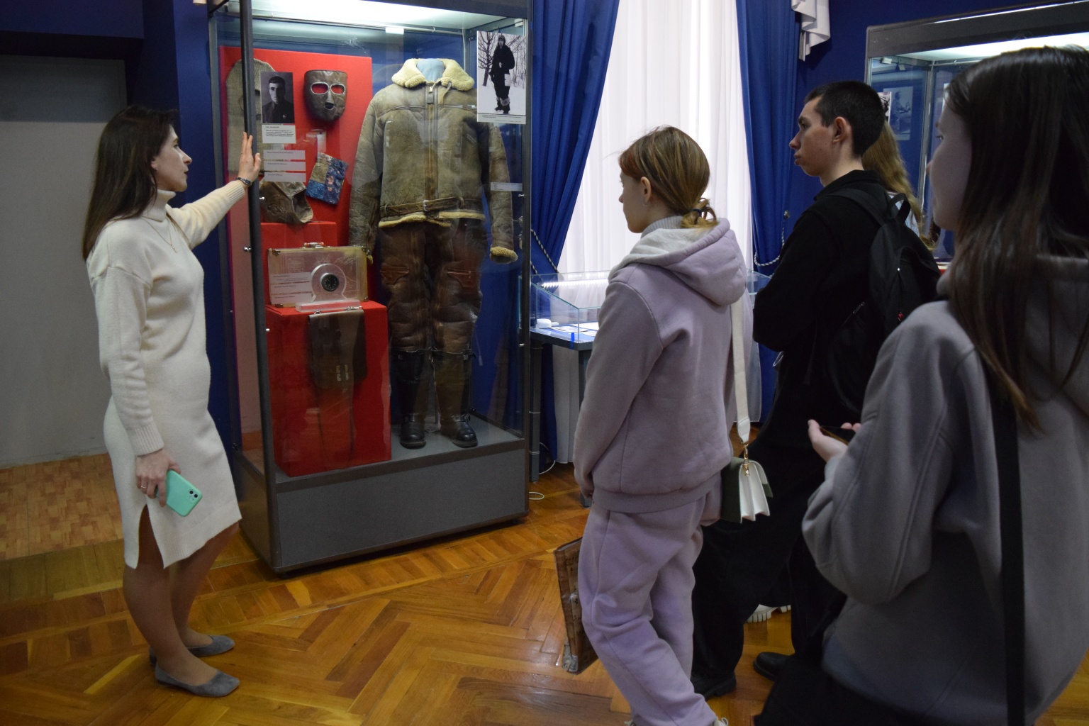 В преддверии памятной даты в музее прошли уроки мужества