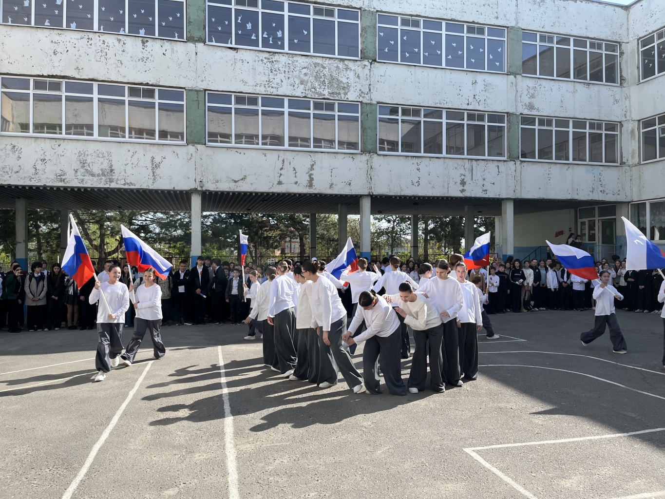 Памятная линейка, посвящённая 81-й годовщине Победы в Великой Отечественной войне
