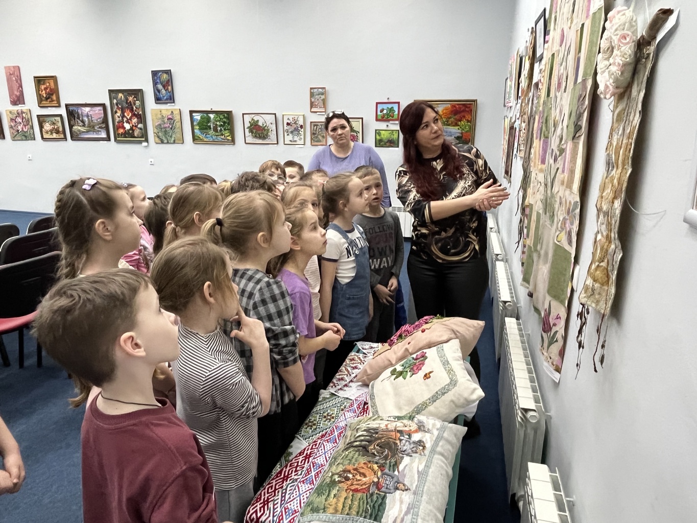 Весеннее настроение в выставочном зале «Меценат»