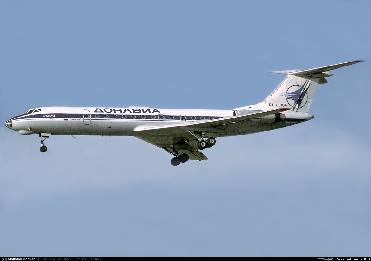 Ту-134 ДОНАВИА Ту-134 ДОНАВИА