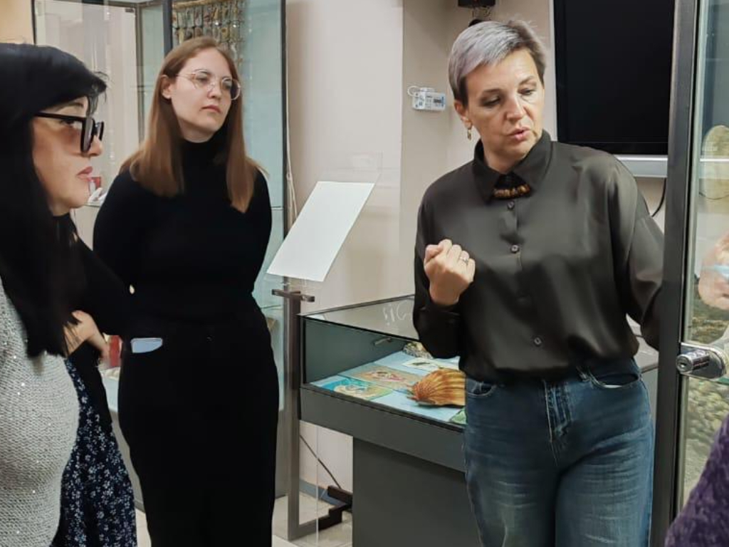 Открытие выставки «В царстве мягкотелых» Открытие выставки «В царстве мягкотелых»