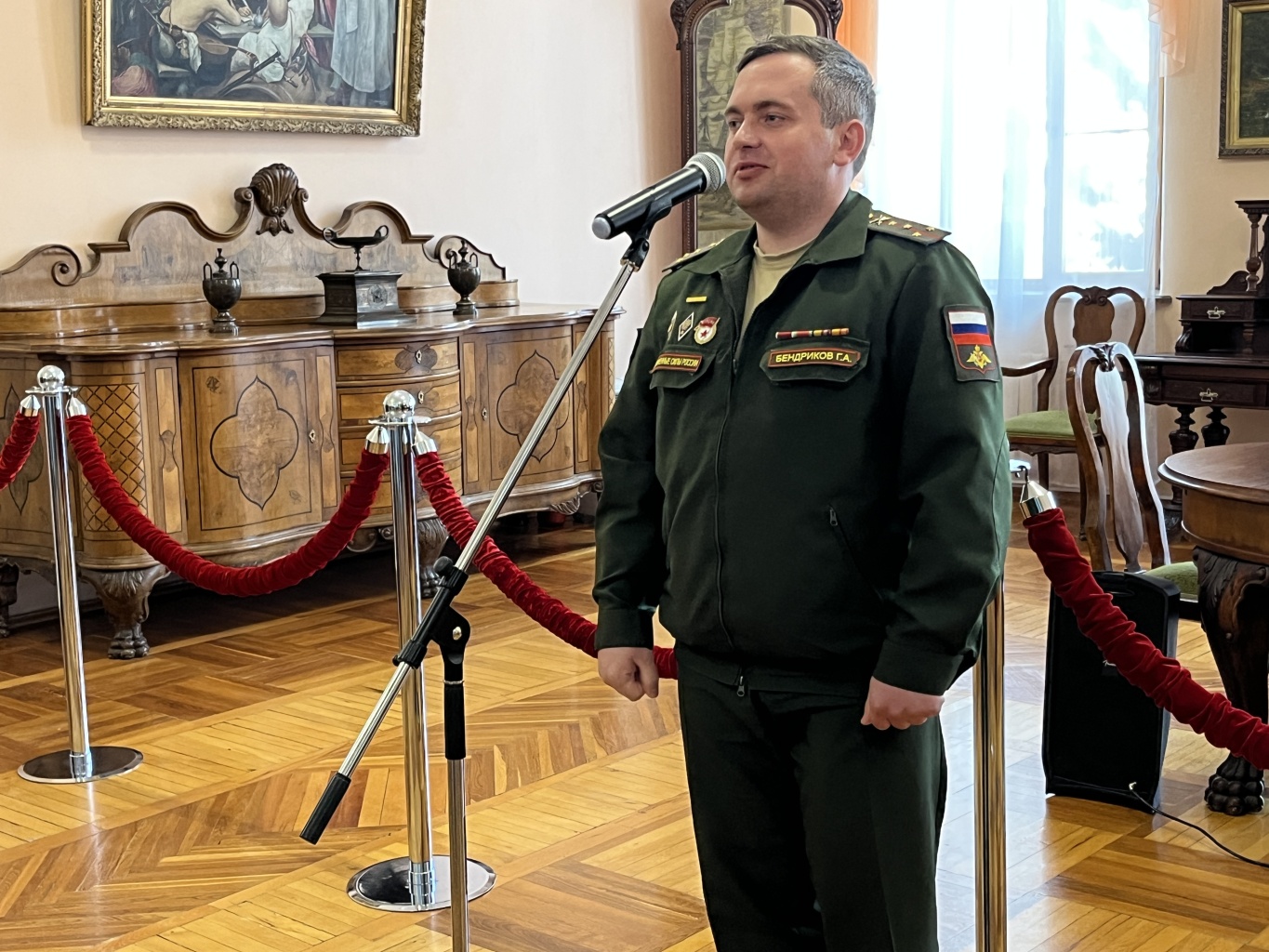 Открытие выставки «От Красной армии к Советской»