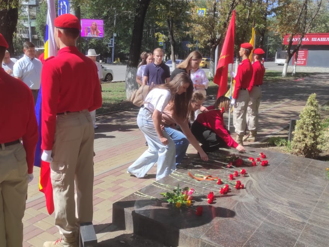 Памятная акция в честь 100-летия со дня рождения Героя Советского Союза Сергея Тюленина Памятная акция в честь 100-летия со дня рождения Героя Советского Союза Сергея Тюленина