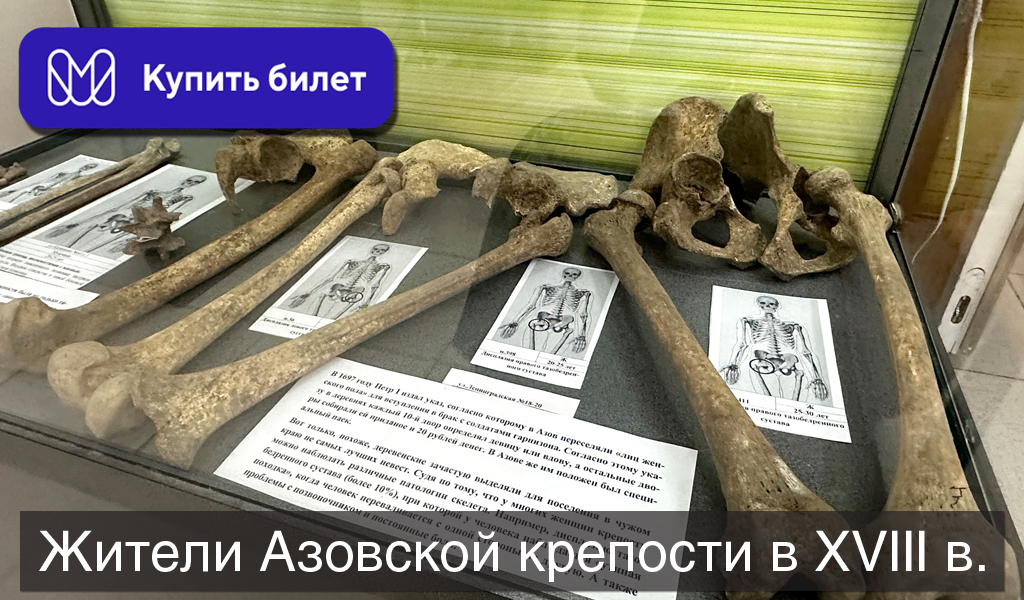 Жители Азовской крепости в XVIII в.