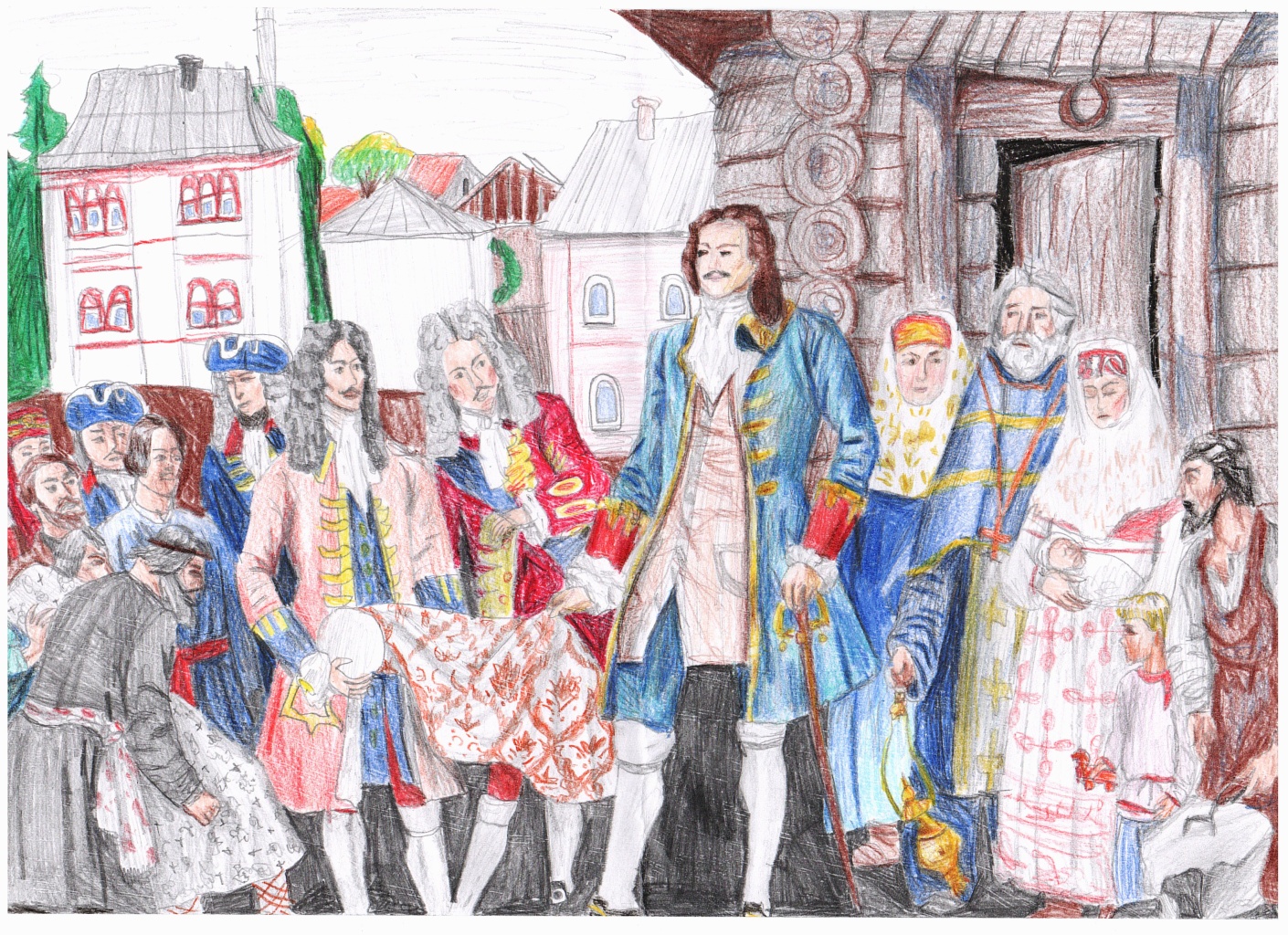 Зазадзе Ксения, г. Иркутск. Петр I