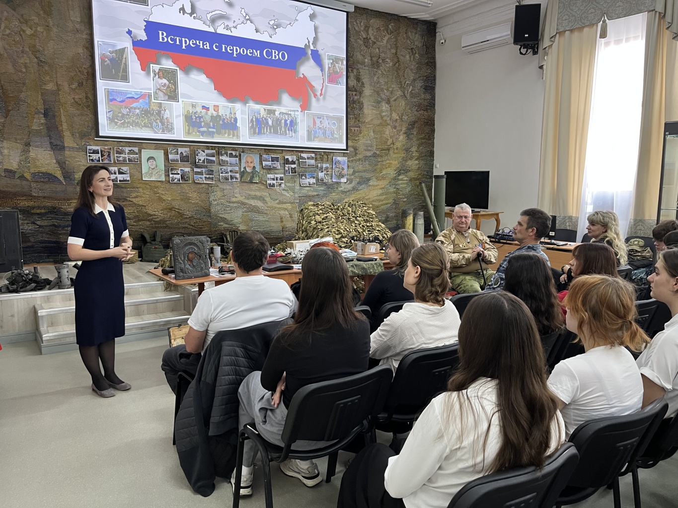 В музее прошло мероприятие «Герои среди нас» В музее прошло мероприятие «Герои среди нас»