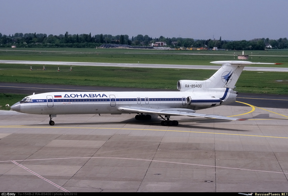 Самолёт Ту-154Б-2 85400 Самолёт Ту-154Б-2 85400