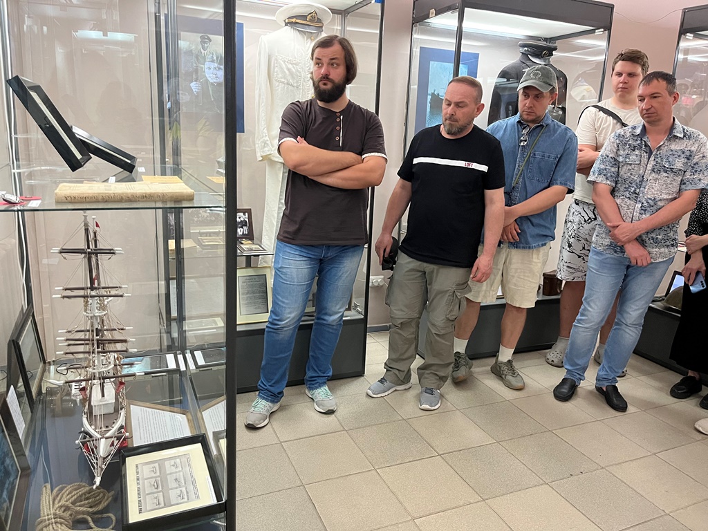 Открытие выставки «Капитан из Азова» Открытие выставки «Капитан из Азова»