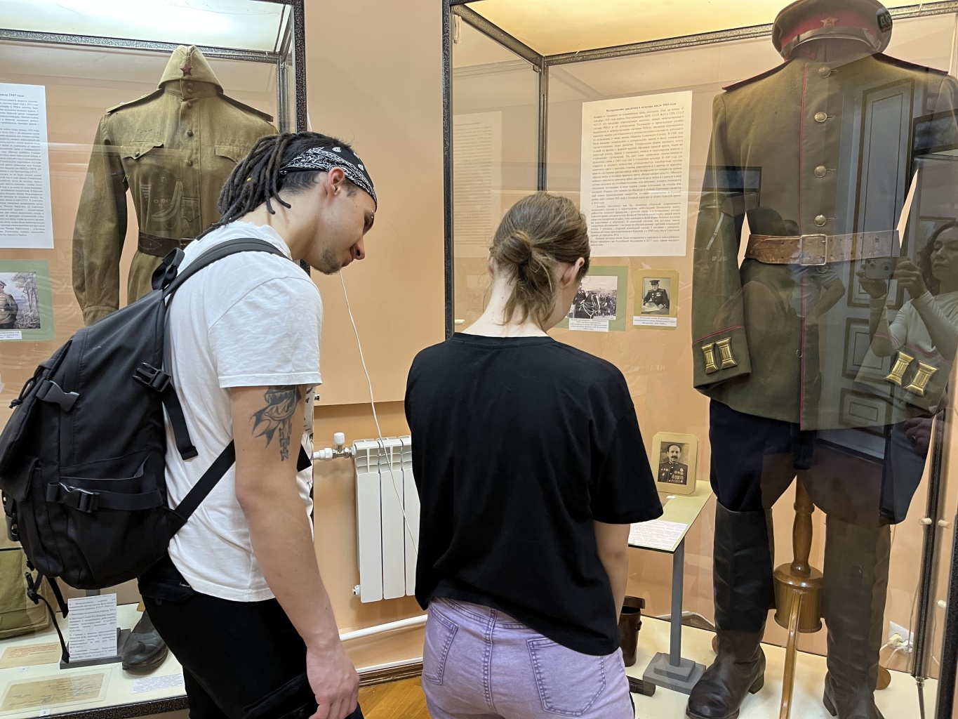 Открытие выставки «От Красной армии к Советской»