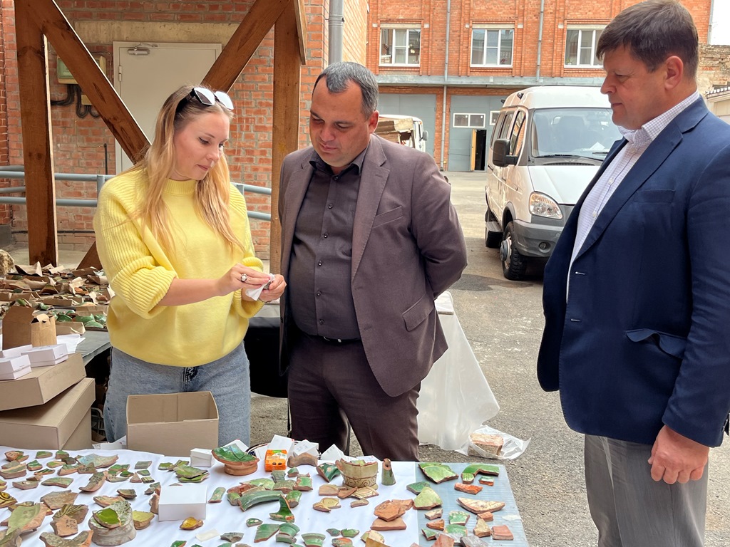 Глава города Азова посетил азовский музей-заповедник
