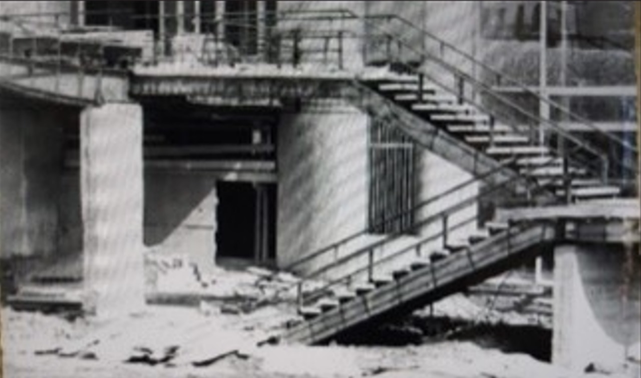 1974 начало строительства аэровокзала 1974 начало строительства аэровокзала