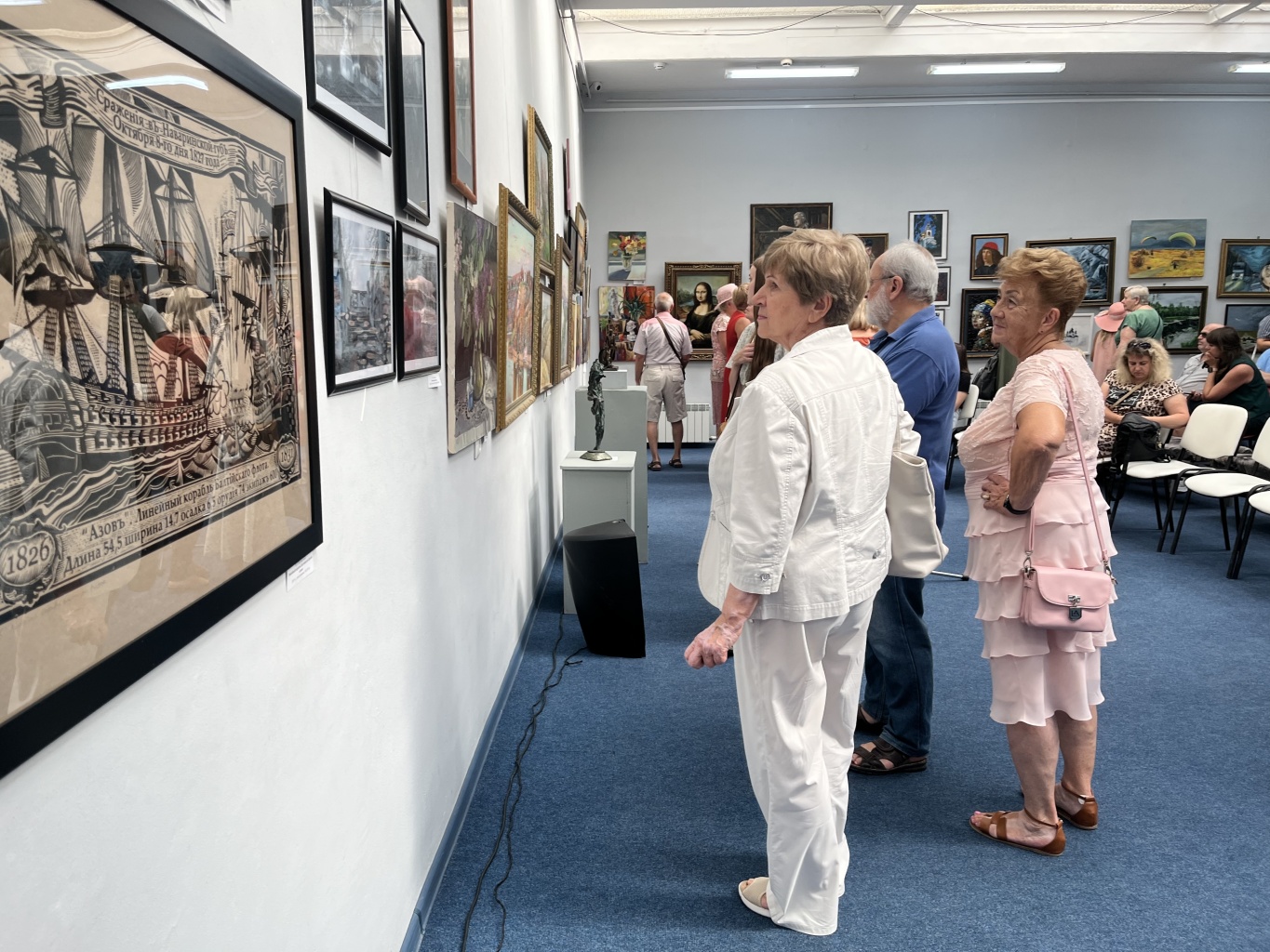 Открытие выставки азовских художников «АЗовАРТ» Открытие выставки азовских художников «АЗовАРТ»